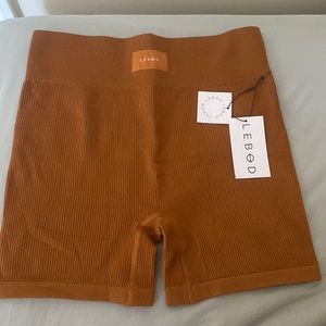 Rust orange high waisted pathetic shorts